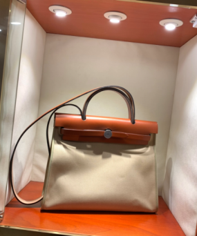 에르메스 에르백31 트렌치 내추럴 은장